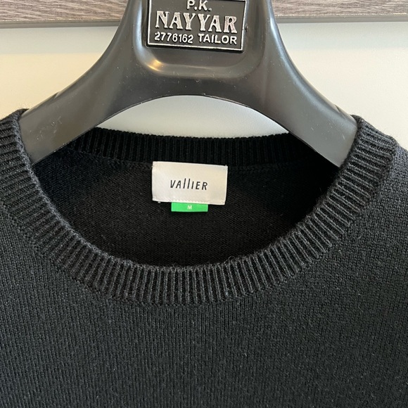 Vallier Peckham Merino Sweater Dress Size M in Black - Picture 2 of 5